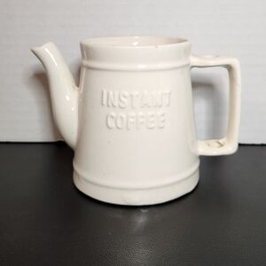 VIKING- White Instant Coffee Small Pitcher Creamer